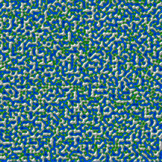 Single application of Perlin Noise with parameter 55